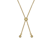 ted baker soleta: solitaire sparkle crystal adjustable bracelet gold tone clear crystal