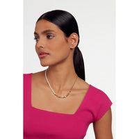 ted baker ilenie: island pearl bead necklace gold tone pearl