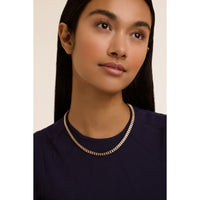 ted baker isabeau: crystal baguette necklace, gold tone, clear crystal