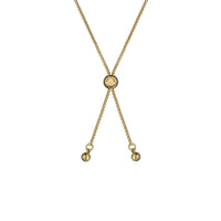 ted baker pelra: pebble stone adjustable bracelet gold tone, pink