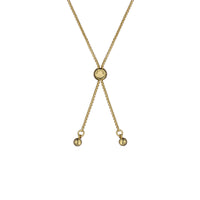 ted baker pelra: pebble stone adjustable bracelet gold tone, pink