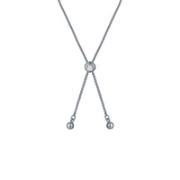 ted baker amorita: crystal halo heart adjustable bracelet , silver tone, clear crystal