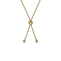 ted baker molina: monogram crystal adjustable bracelet gold tone