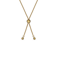 ted baker molina: monogram crystal adjustable bracelet gold tone