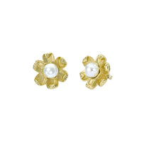ted baker dara: daisy pearl gold tone stud earrings
