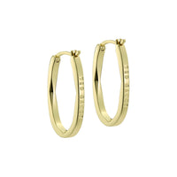 ted baker shivanna: crystal shimmer gold tone hoop earrings