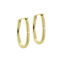 ted baker shivanna: crystal shimmer gold tone hoop earrings