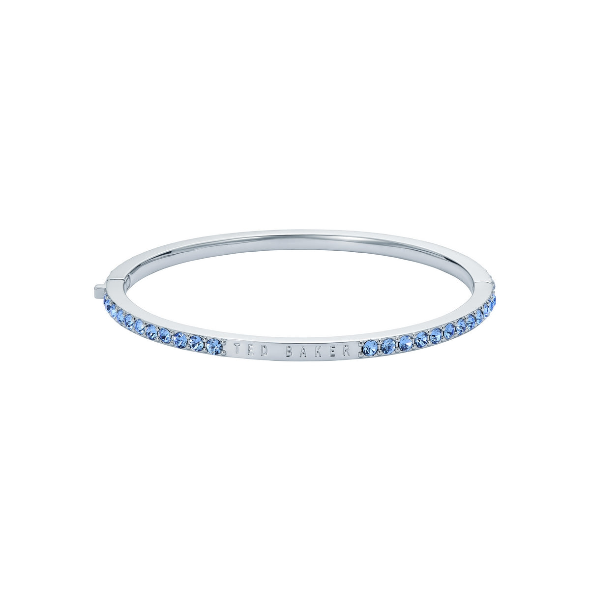 ted baker claudia: narrow crystal hinged bangle bracelet�