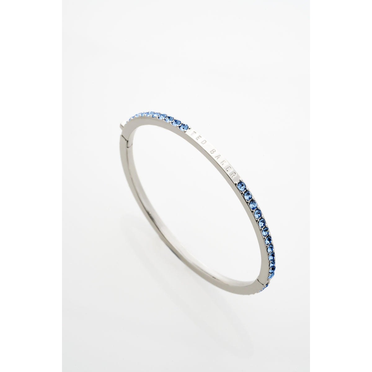 ted baker claudia: narrow crystal hinged bangle bracelet�