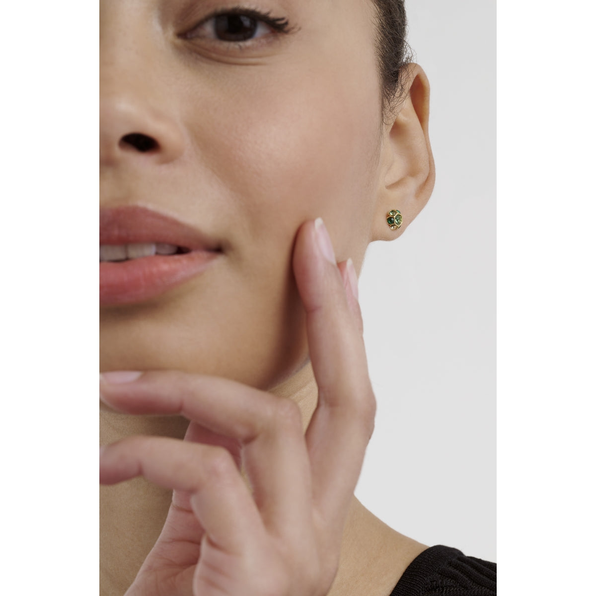 ted baker gemme: crystal gem cluster stud earrings