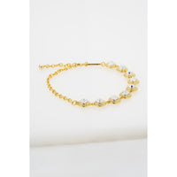 ted baker solace: solitaire sparkle crystal adjustable bracelet gold tone clear crystal