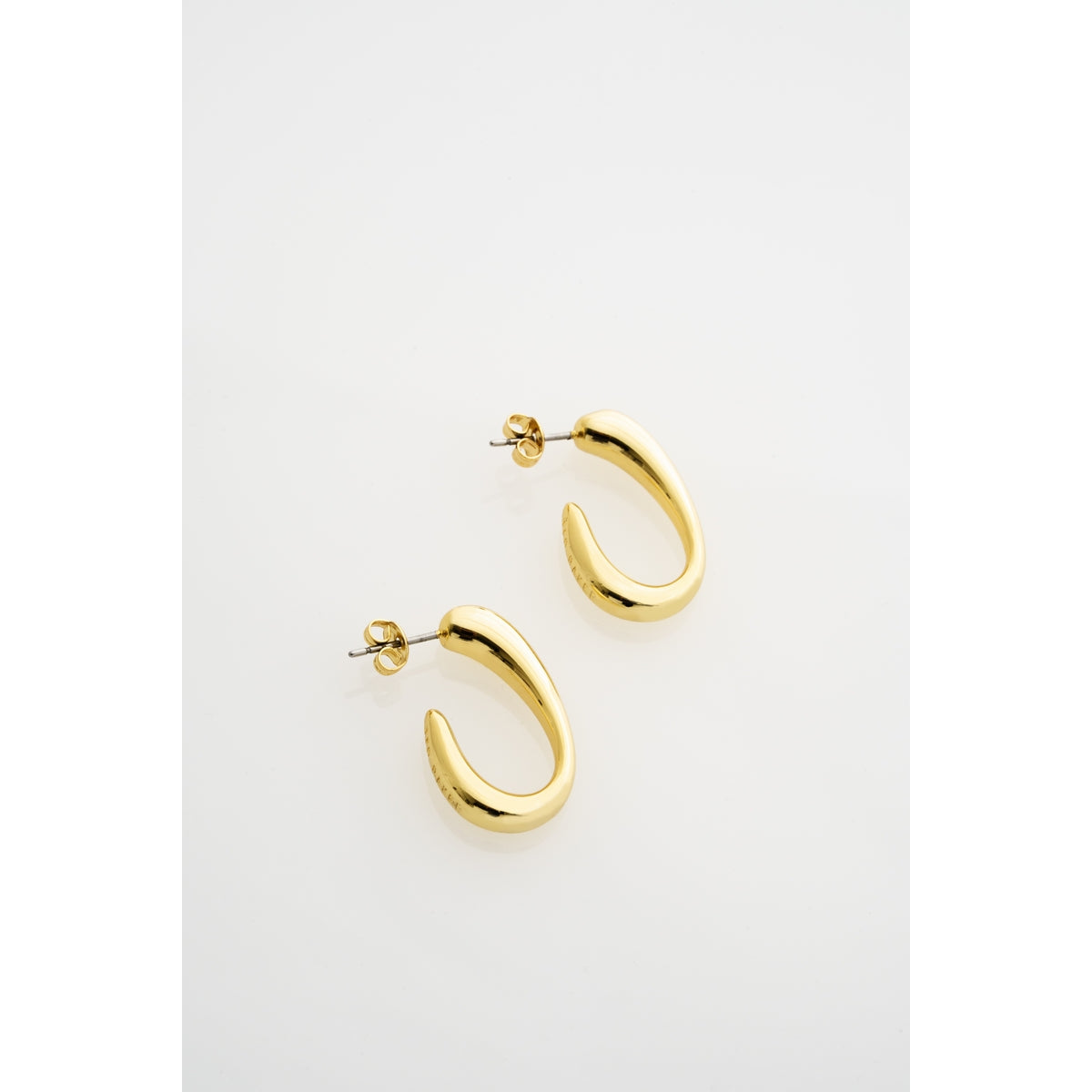ted baker corie: contour hoop earrings