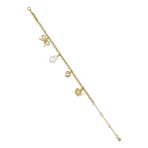 ted baker isabella: icon charm adjustable bracelet