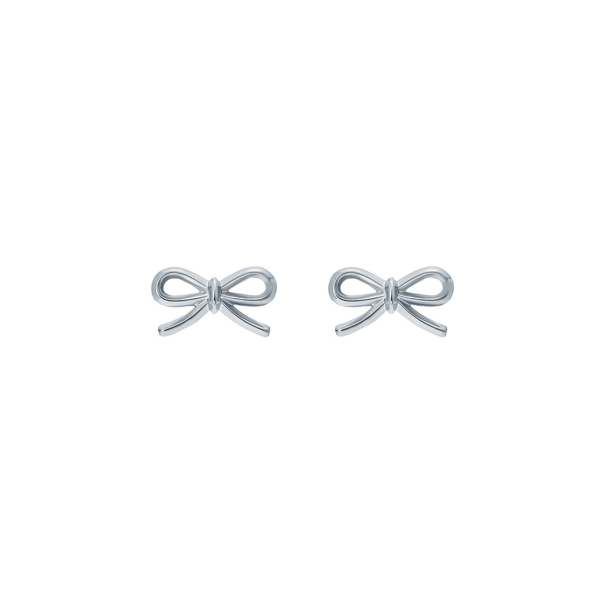 ted baker brooke: mini metal bow stud earrings