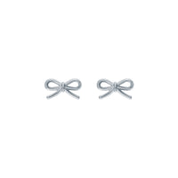 ted baker brooke: mini metal bow stud earrings