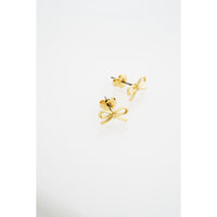 ted baker brooke: mini metal bow stud earrings