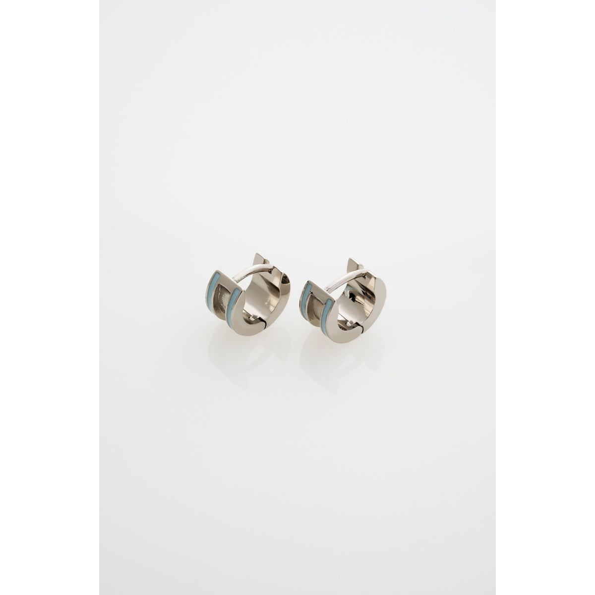 ted baker rolo: classic colour enamel roll huggie earrings
