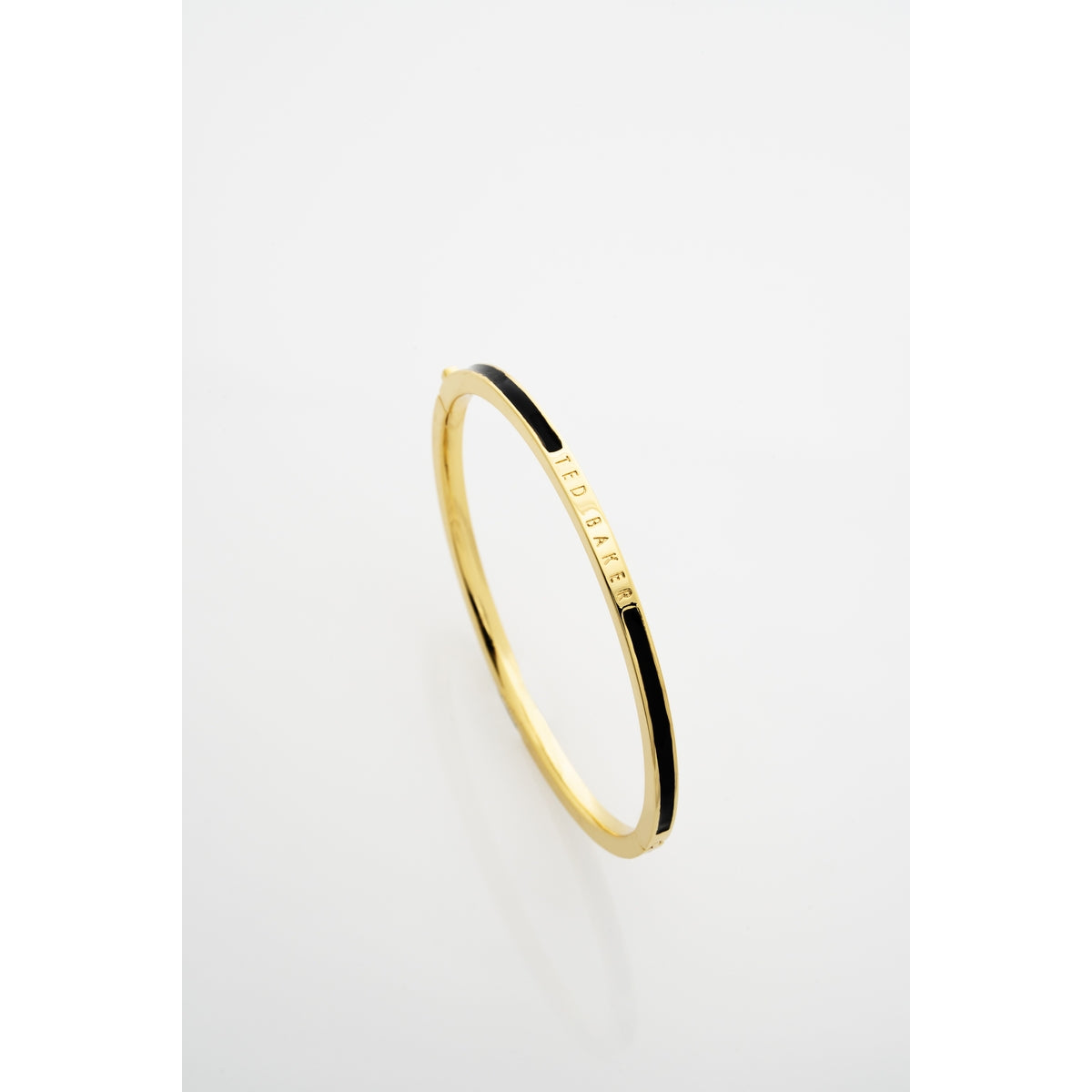 ted baker roley: classic colour enamel slim gold tone bangle bracelet
