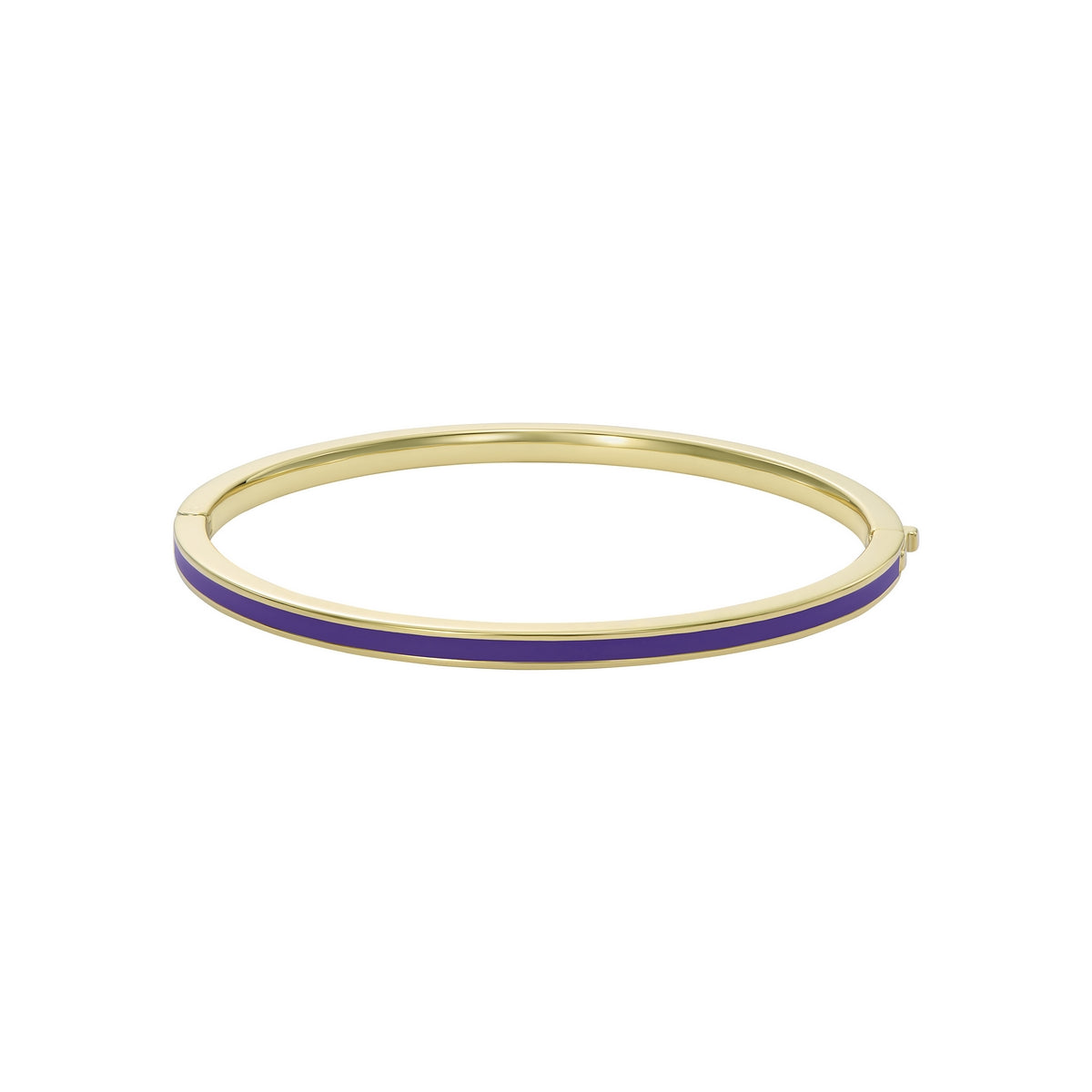 ted baker roley: classic colour enamel slim gold tone bangle bracelet