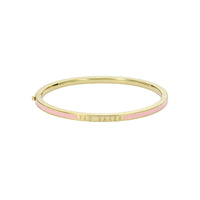 ted baker roley: classic colour enamel slim gold tone bangle bracelet