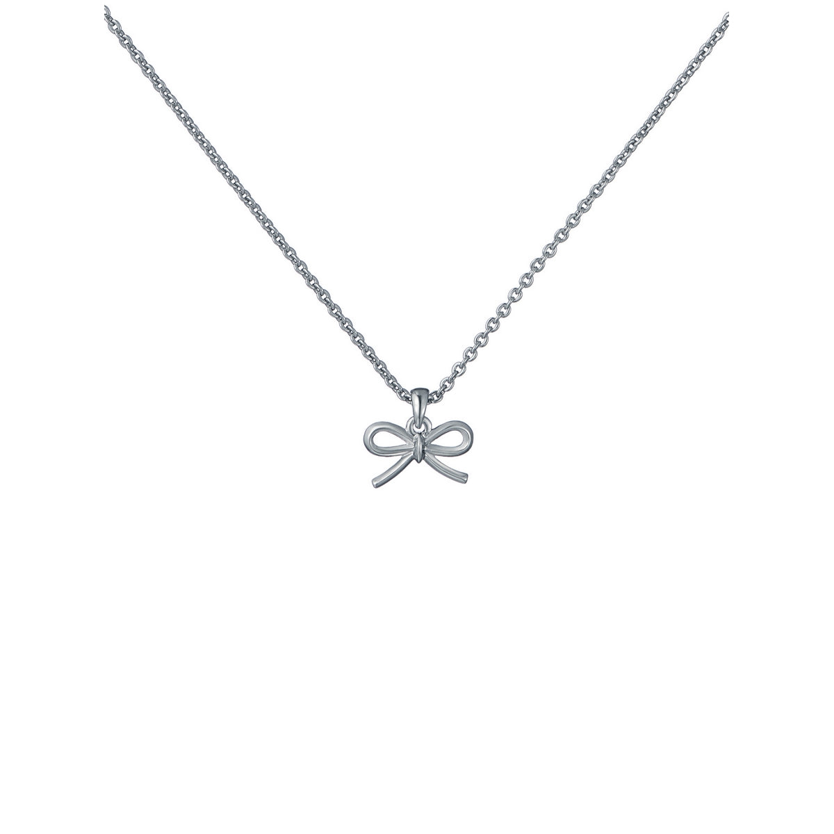 ted baker blaire: mini metal bow pendant necklace