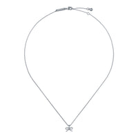 ted baker blaire: mini metal bow pendant necklace