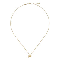 ted baker blaire: mini metal bow pendant necklace