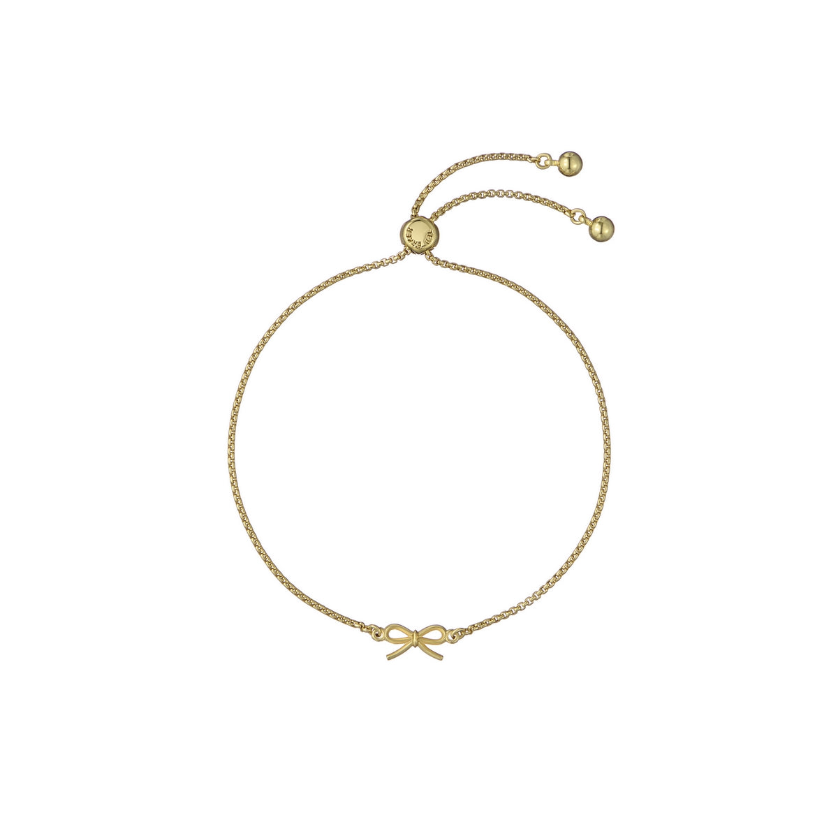 ted baker bridget: mini metal bow adjustable bracelet