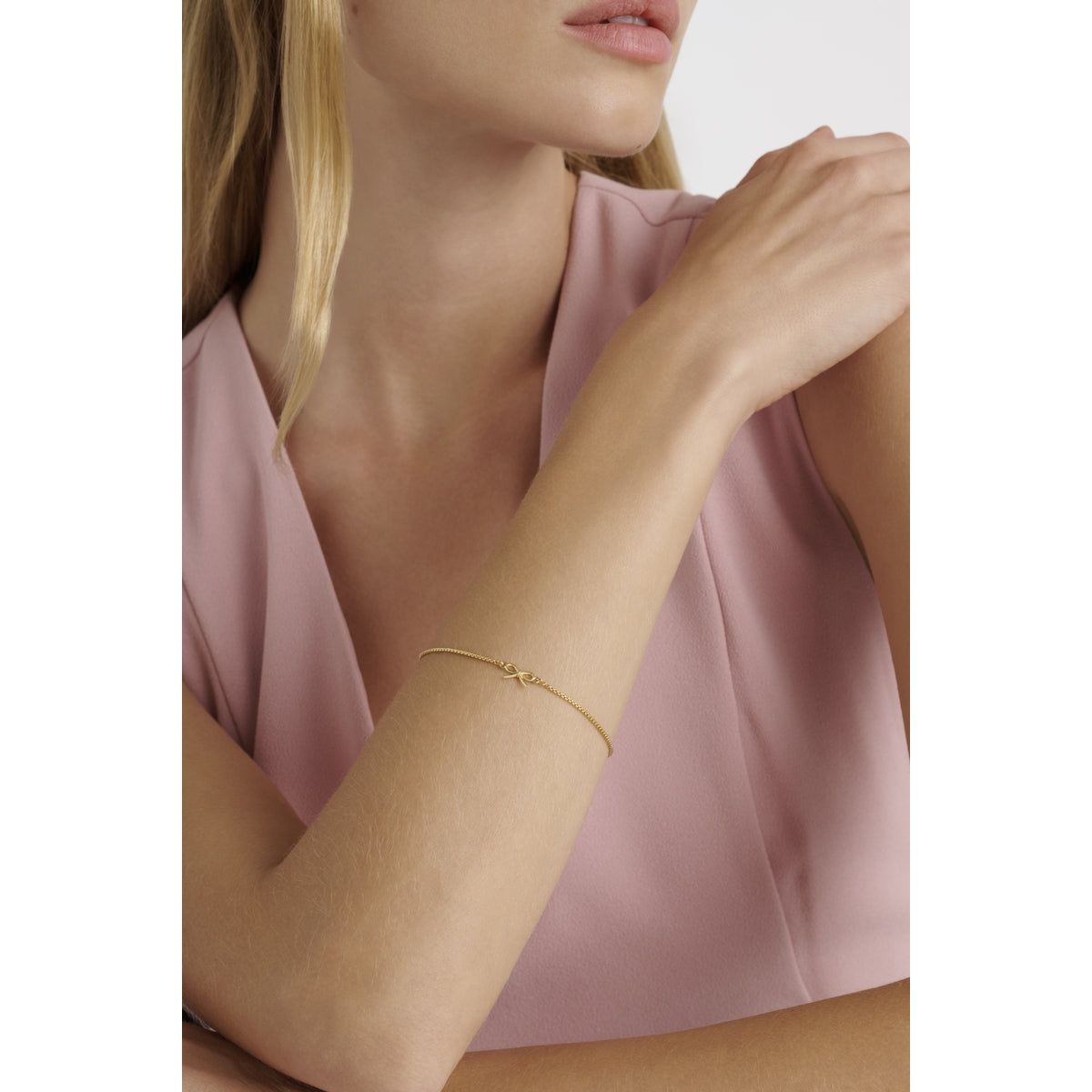 ted baker bridget: mini metal bow adjustable bracelet