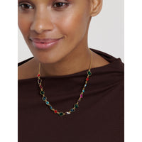 ted baker julie: jewel chain crystal gold tone necklace