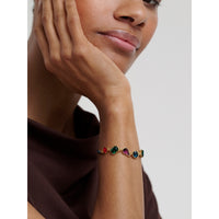 ted baker juliet: jewel chain crystal gold tone drawstring bracelet