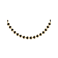 ted baker hazel: enamel heart gold tone chain necklace