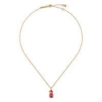 ted baker miley: crystal cluster gold tone pendant
