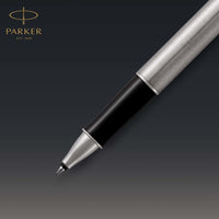 parker sonnet rollerball pen stainless steel with palladium trim fine point black ink