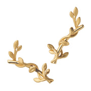 jungle ivy earstik - gold earring