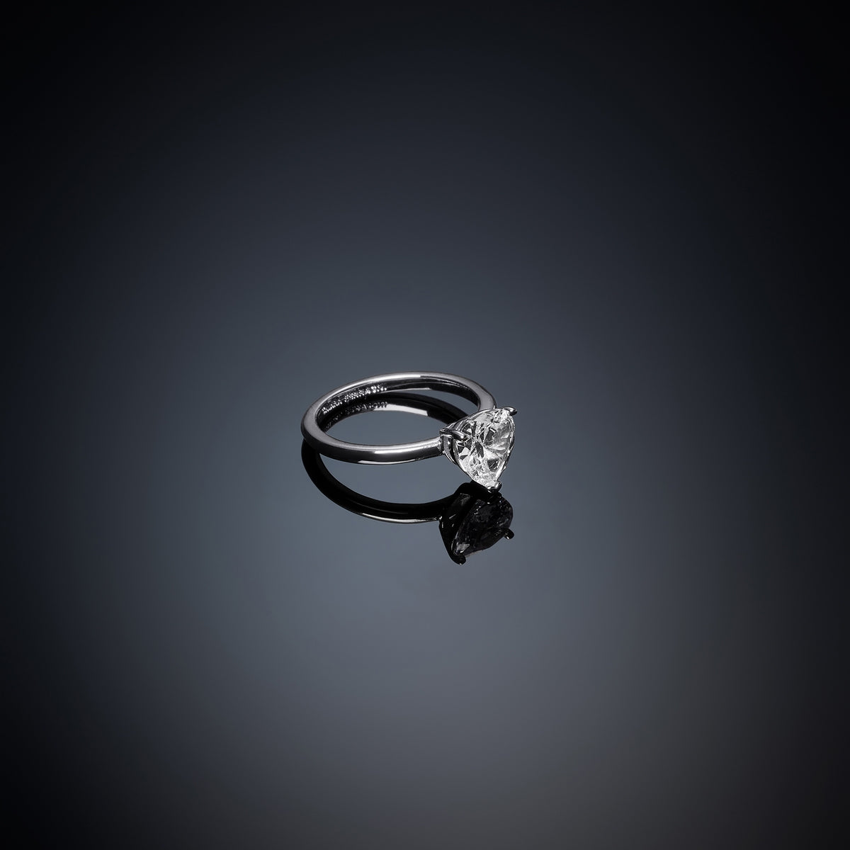 chiara ferragni love parade silver enamel  ring size o1/2