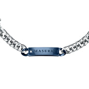 maserati jewels silver bracelet 22cm lobster buckle