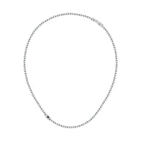 maserati jewels silver necklace 50 cm jewellery buckle