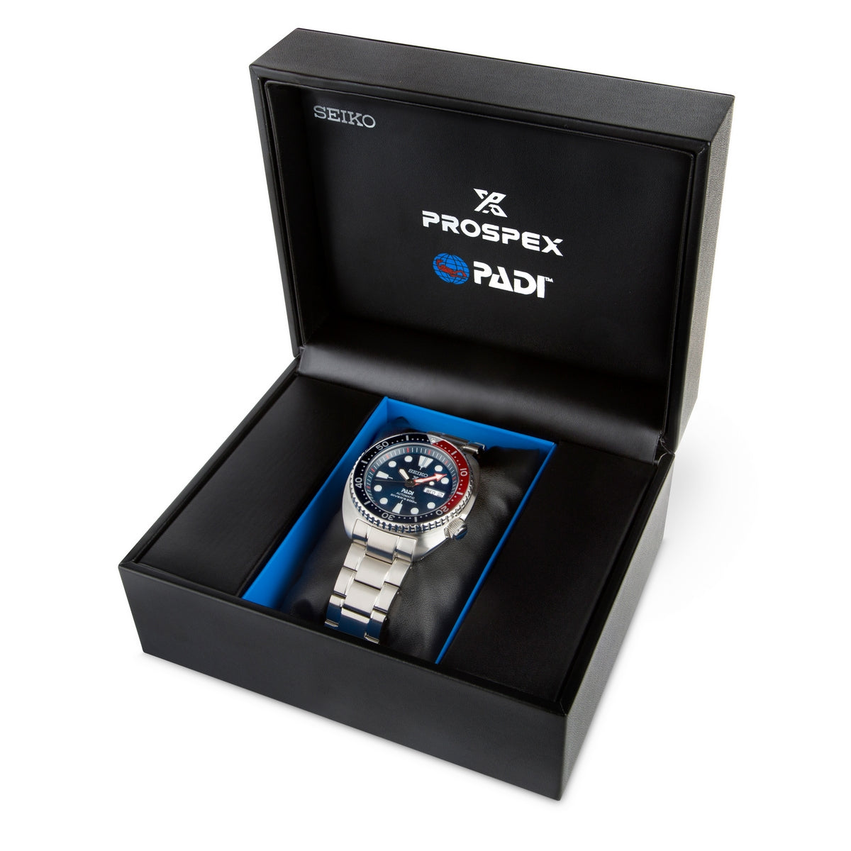 seiko prospex solar padi edition black  dial 38.5mm, 200m silicon strap  watch