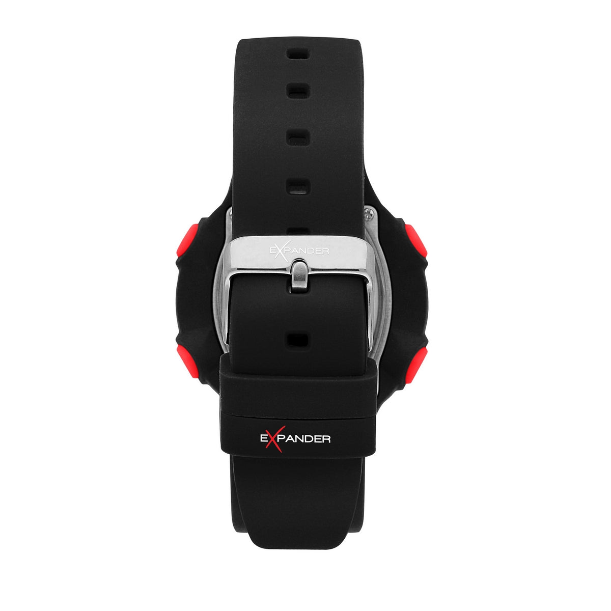 sector expander ex-26 44mm digital black dial blk sil st watch