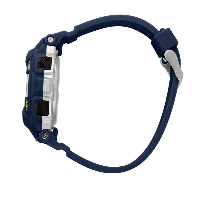 sector expander ex-36 45mm digital blue pu strap watch