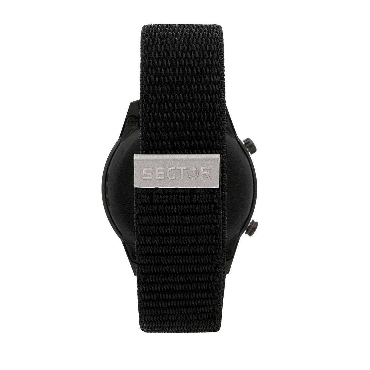 sector multi function smart watch s-02 black nylon strap