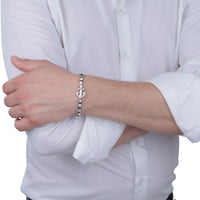 sector marine bracelet stainless steel  &  pvd black & brown 19 & 3cm