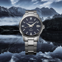 seiko prospex alpinist deep lake stainless steel watch