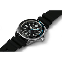 seiko prospex padi edition automatic black  dial 43.8mm, 200m silicone strap  watch