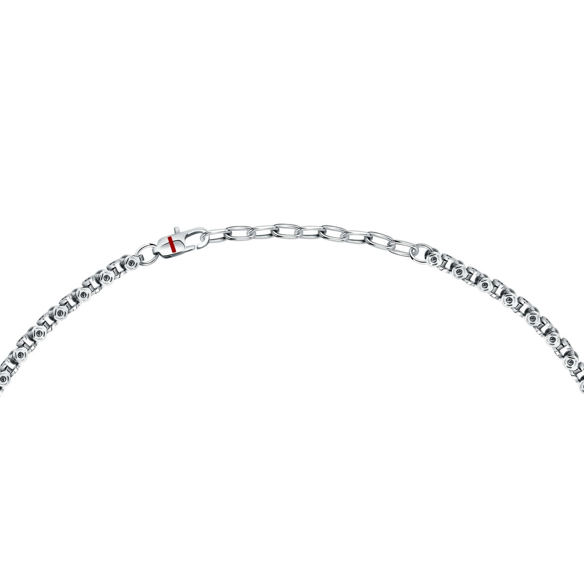 sector basic necklace polished stainless steel 55cm