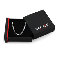 sector basic necklace polished stainless steel 55cm