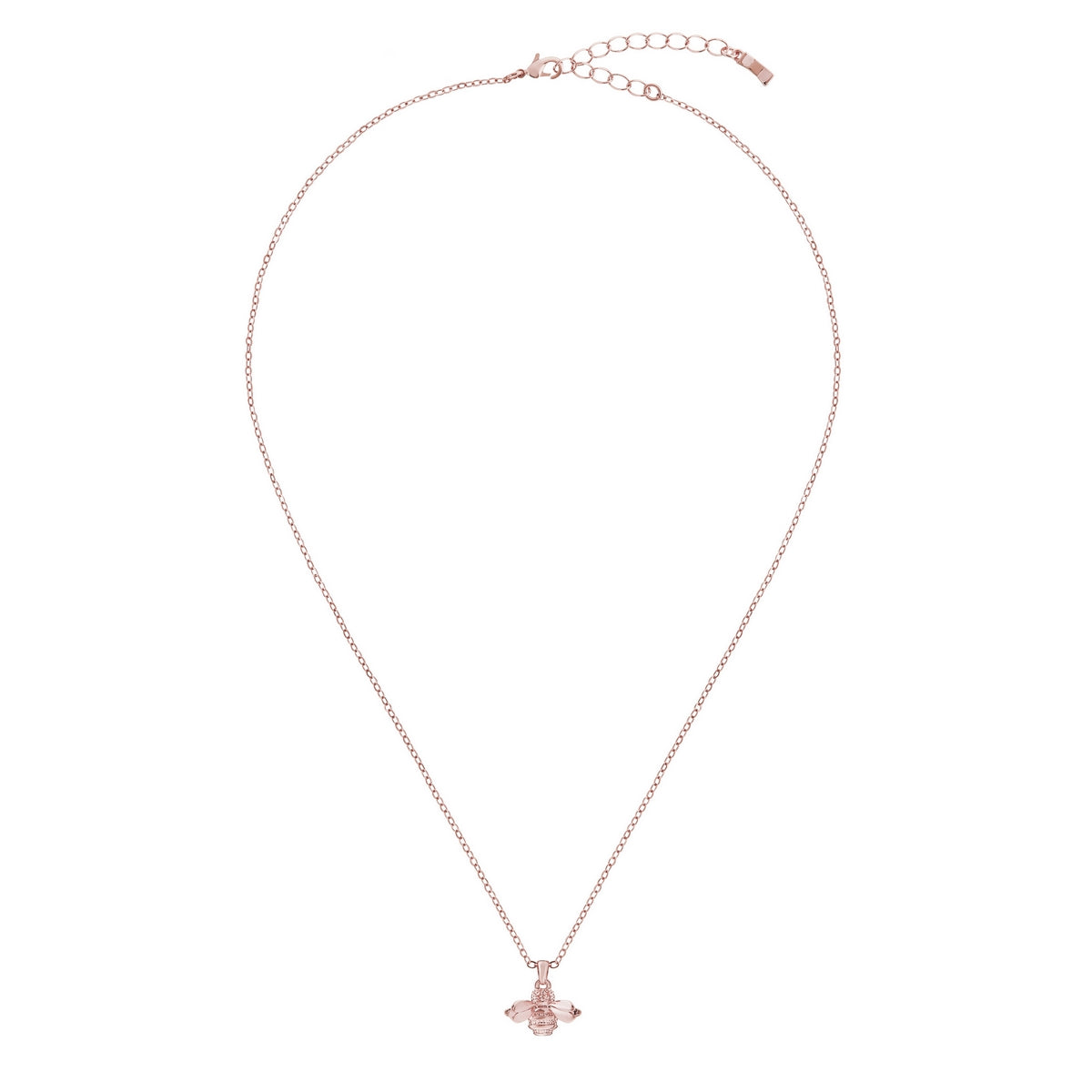 ted baker bellema: bumble bee pendant rose gold