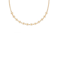 ted baker daisey pearl gold plated necklace