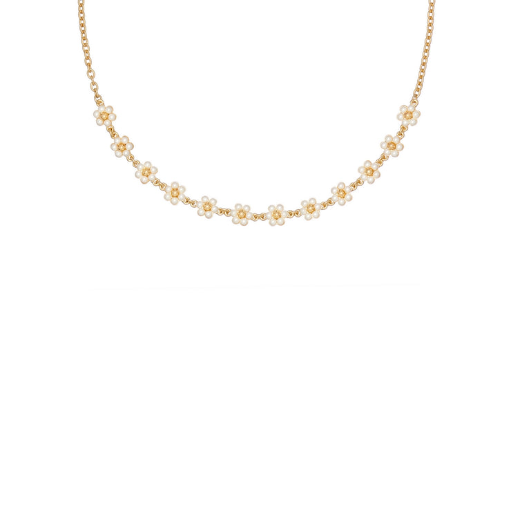 ted baker daisey pearl gold plated necklace
